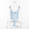 Cryptographic hot sale sheer lace bodysuit women backless transparent mesh bow sexy jumpsuit 2019 catsuit straps bodysuits thong